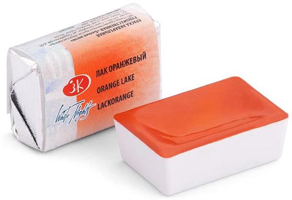 White Nights Watercolour Pan 2.5 ml - Kleuren N-Z - Orange Lake