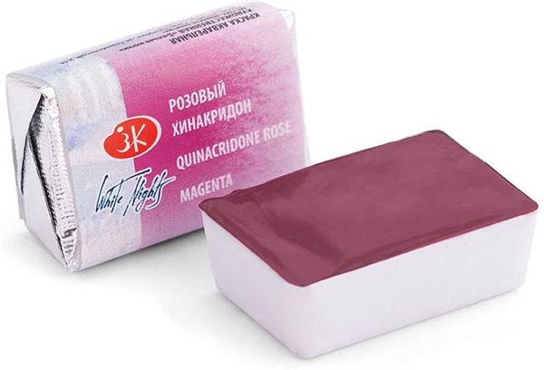 White Nights Watercolour Pan 2.5 ml - Kleuren N-Z - Quinacridone Rose