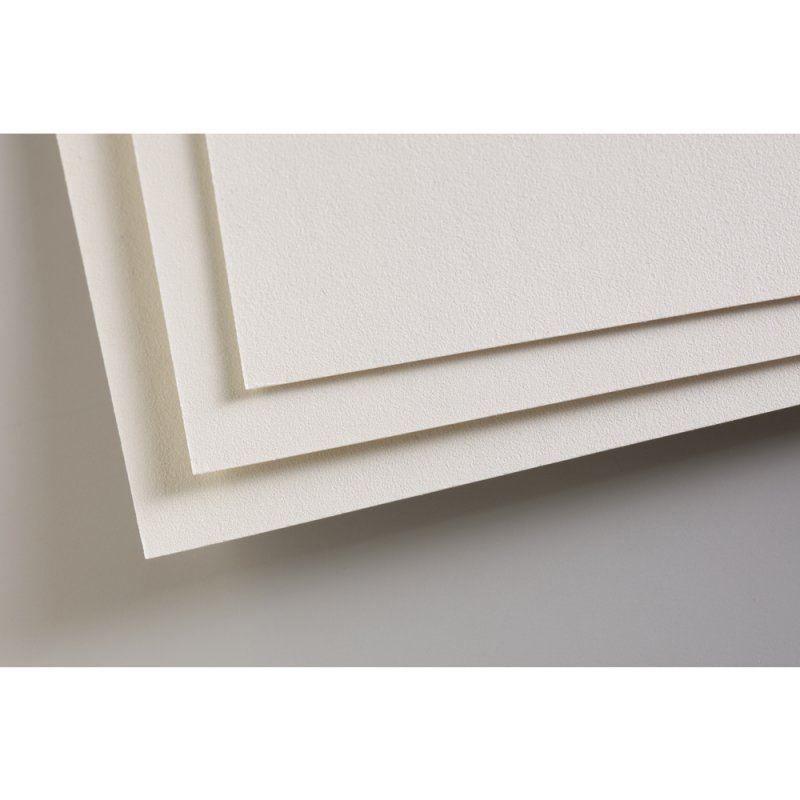 Clairefontaine Pastelmat Pastellpapier 24 x 32 cm - 5 Blatt - Hellgrau - 24 x 32 cm - 5 Blatt
