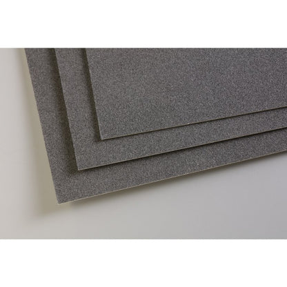 Clairefontaine Pastelmat Pastellpapier 24 x 32 cm - 5 Blatt - Anthrazit - 24 x 32 cm - 5 Blatt