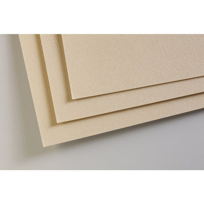 Clairefontaine Pastelmat Pastellpapier 24 x 32 cm - 5 Blatt - Sand - 24 x 32 cm - 5 Blatt