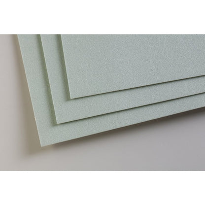 Clairefontaine Pastelmat Pastellpapier 24 x 32 cm - 5 Blatt - Hellgrün - 24 x 32 cm - 5 Blatt