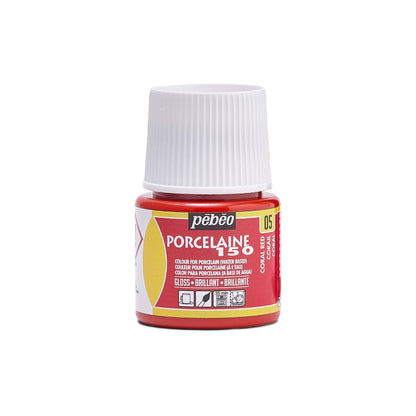 Pebeo Porcelaine 150 Porzellanfarbe 45 ml - 05 - Koraal
