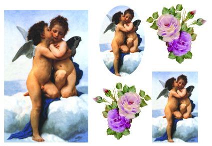 Hobby & Blu Printed Decoupage Rice Paper 43 x 32 cm