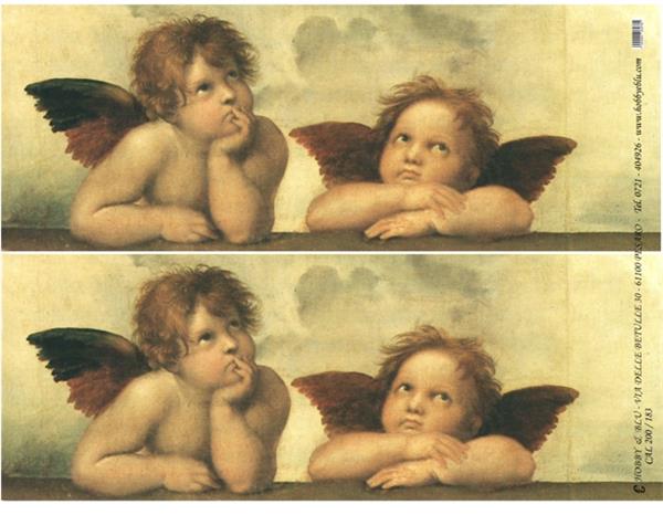 Hobby & Blu Printed Decoupage Rice Paper 43 x 32 cm