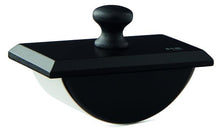 E+M Large Wooden Rocker Blotter - Schwarze Ausführung