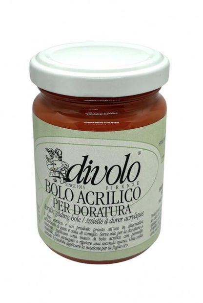 Divolo Acryl-Poliment Vergoldungsgrund 125 ml - Rot