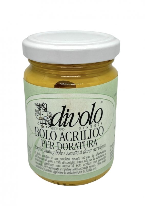 Divolo Acryl-Poliment Vergoldungsgrund 125 ml - Gelb