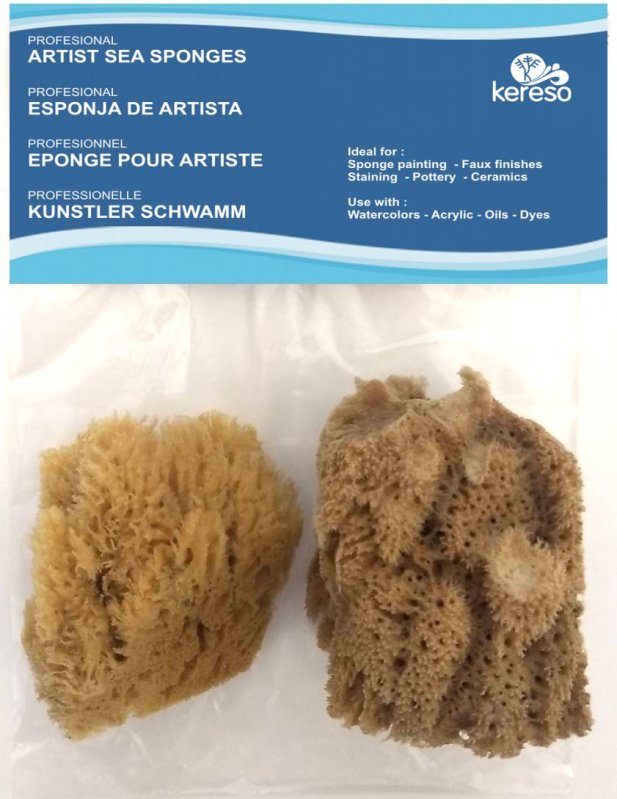 Kereso Natuurlijke Zee Sponzen Ruw