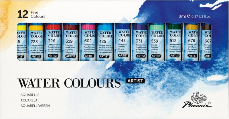 Phoenix Watercolour Sets