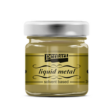 Pentart Vloeibare Metaalverf 30 ml - Gold