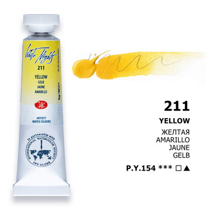 White Nights Watercolour Tube 10 ml - Gelb