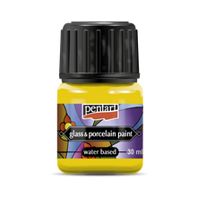 Pentart Porzellan- & Glasfarbe 30 ml - Gelb