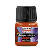 Pentart Porzellan- & Glasfarbe 30 ml - Orange