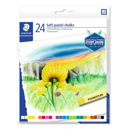 Staedtler Dry Chalk Zacht Pastelkrijt - 24 Farben