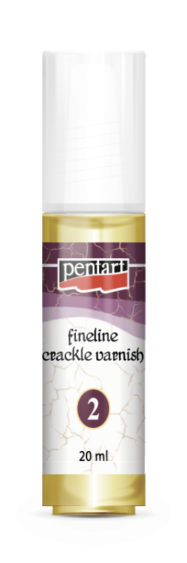 Pentart Fineline 2-Komponenten Craquelé Firnis