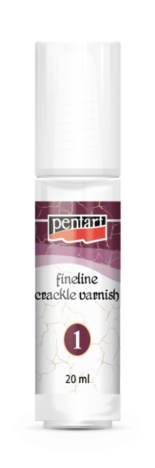 Pentart Fineline 2-Komponenten Craquelé Firnis