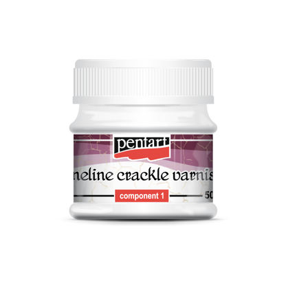 Pentart Fineline 2-Komponenten Craquelé Firnis