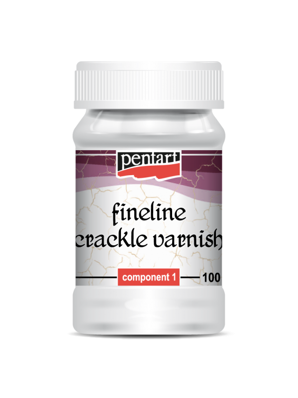 Pentart Fineline 2-Komponenten Craquelé Firnis