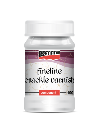 Pentart Fineline 2-Komponenten Craquelé Firnis