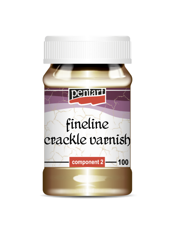 Pentart Fineline 2-Komponenten Craquelé Firnis