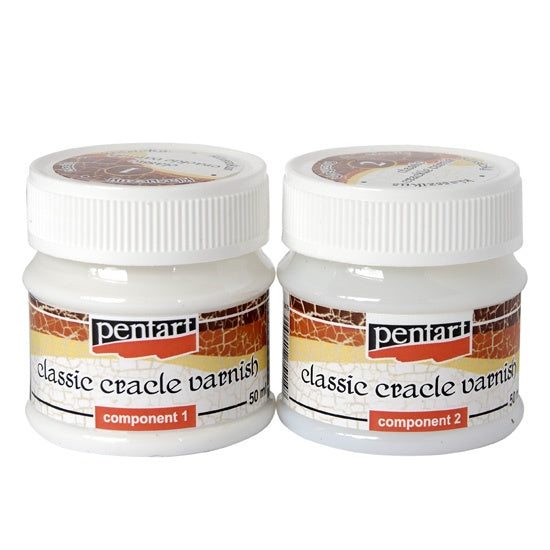 Pentart Classic 2-Step Crackle Varnish