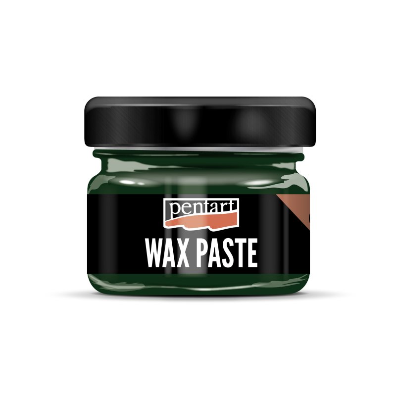 Pentart Farbige Bienenwachspaste 20 ml - Grün