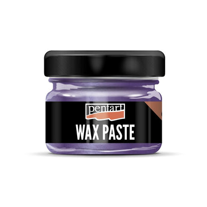Pentart Farbige Bienenwachspaste 20 ml - Metallic Violett