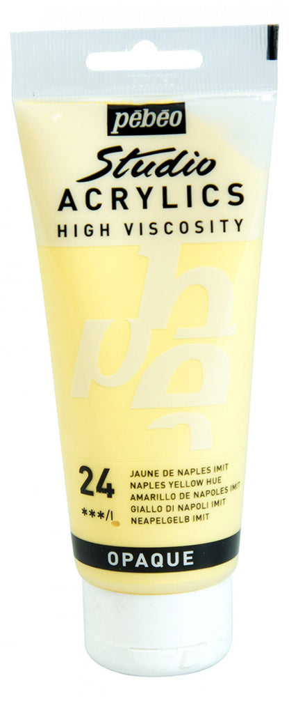 Pebeo Studio Acrylfarbe 100 ml - 24 - Napelsgeel Imitation
