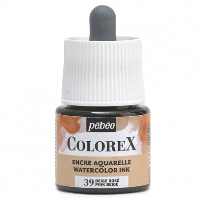 Pebeo Colorex Aquarelltinte 45 ml - 39 - Roze Beige