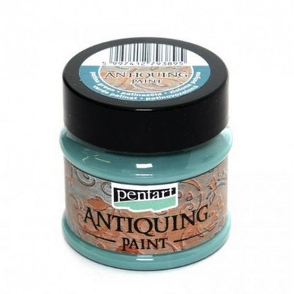 Pentart Antiquing Paint 50 ml - Patina Green