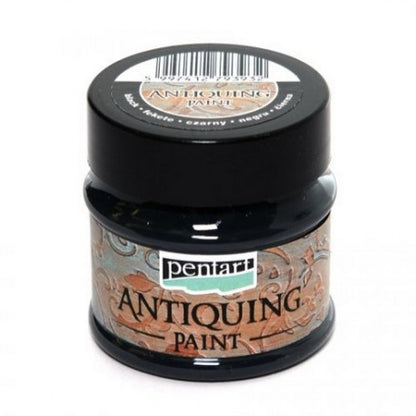 Pentart Antiquing Paint 50 ml - Schwarz