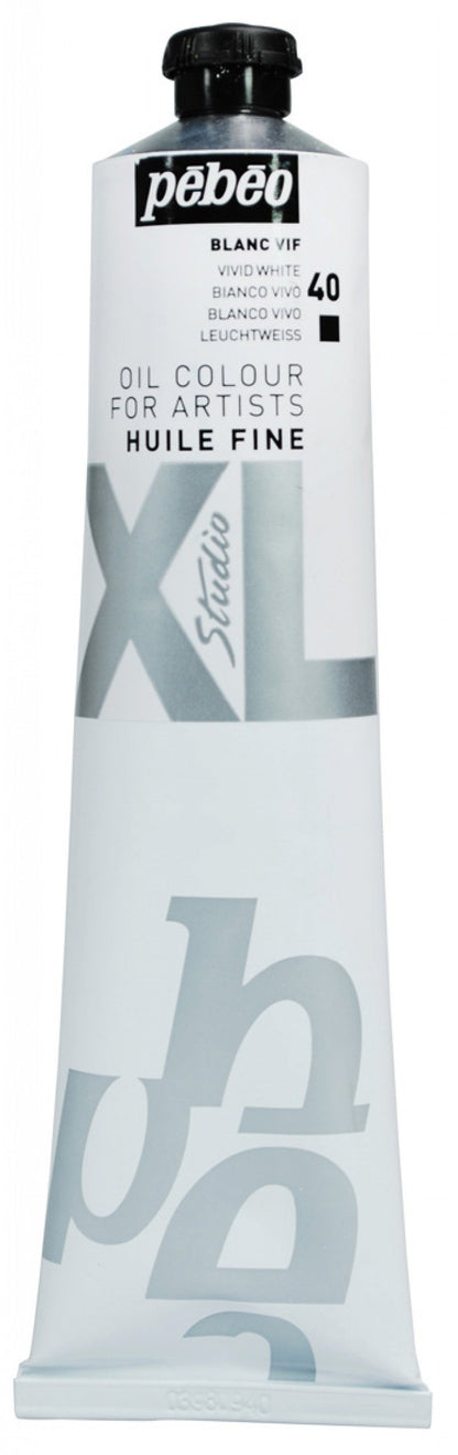 Pebeo Studio XL Ölfarbe 200 ml - 40 - Fel Weiß
