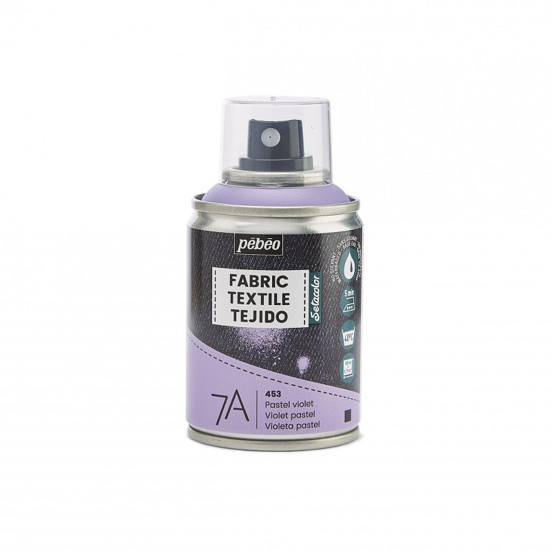 Pebeo 7A Textielspray 100 ml - Pastelviolet
