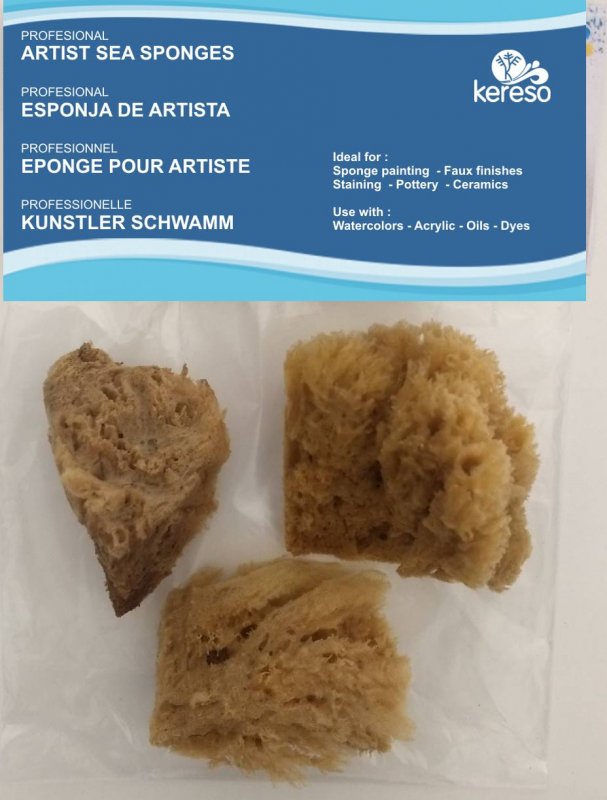 Kereso Natuurlijke Zee Sponzen Ruw