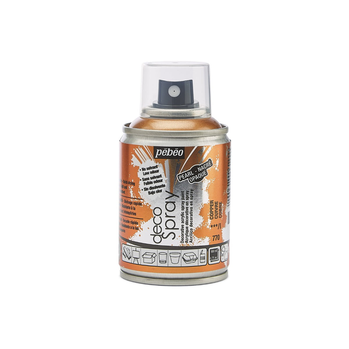 Pebeo Decospray Acryl Decoratieverf 100 ml - Kupfer