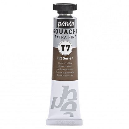 Pebeo Extra-Fijne Gouache T7 20 ml - Gebrannte Umbra