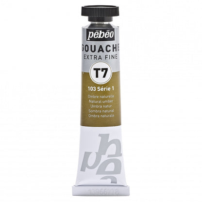 Pebeo Extra-Fijne Gouache T7 20 ml - Naturumbra