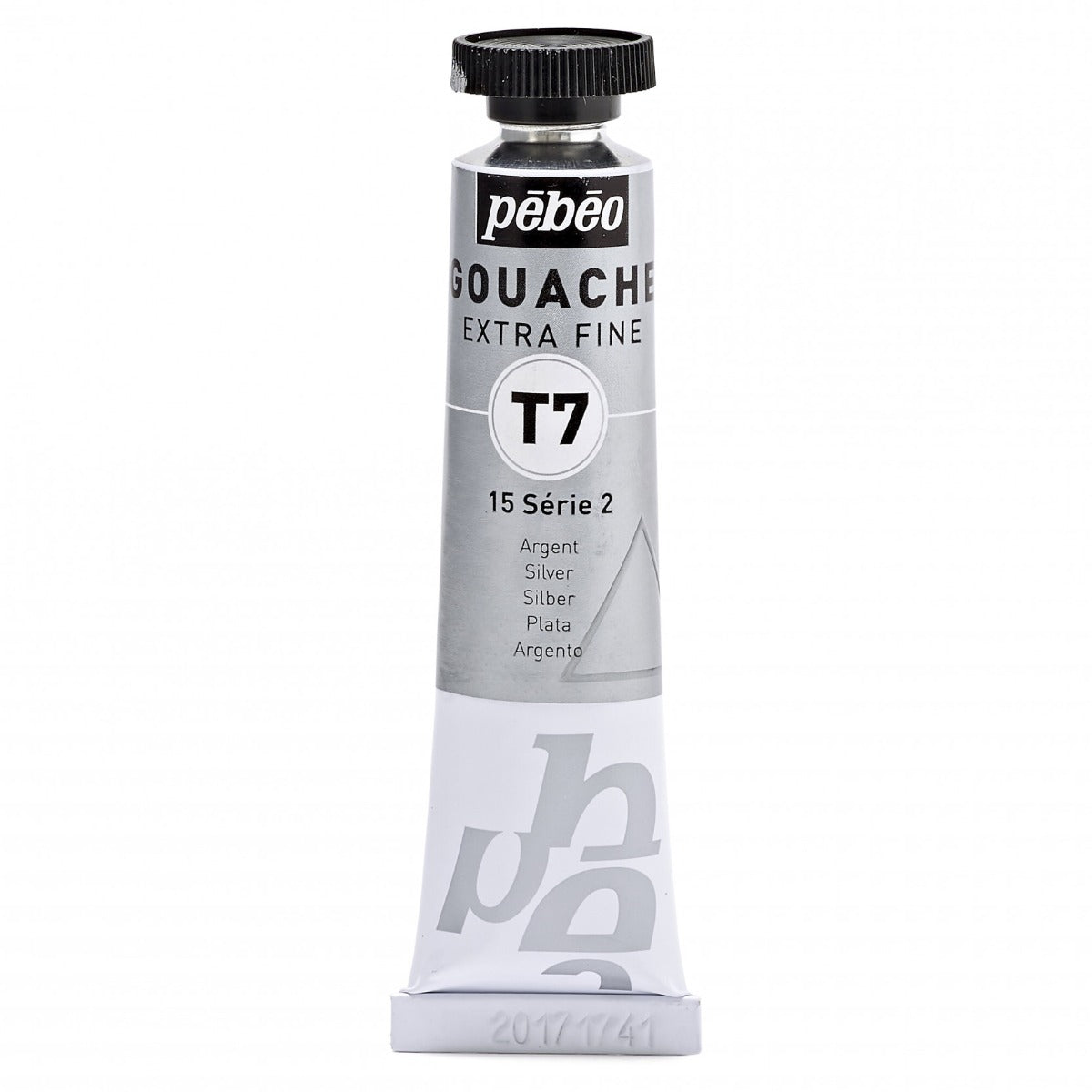 Pebeo Extra-Fijne Gouache T7 20 ml - Silber