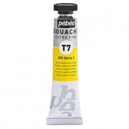 Pebeo Extra-Fijne Gouache T7 20 ml - Medium Kadmiumgelb