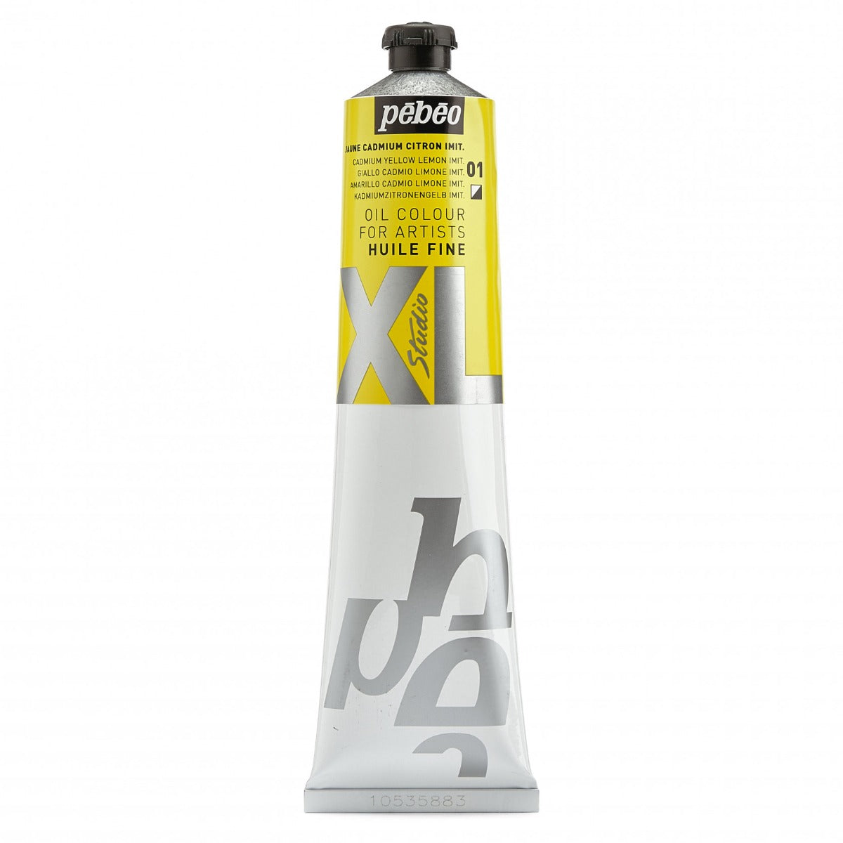 Pebeo Studio XL Ölfarbe 200 ml - 01 - Cadmium citroengeel imit