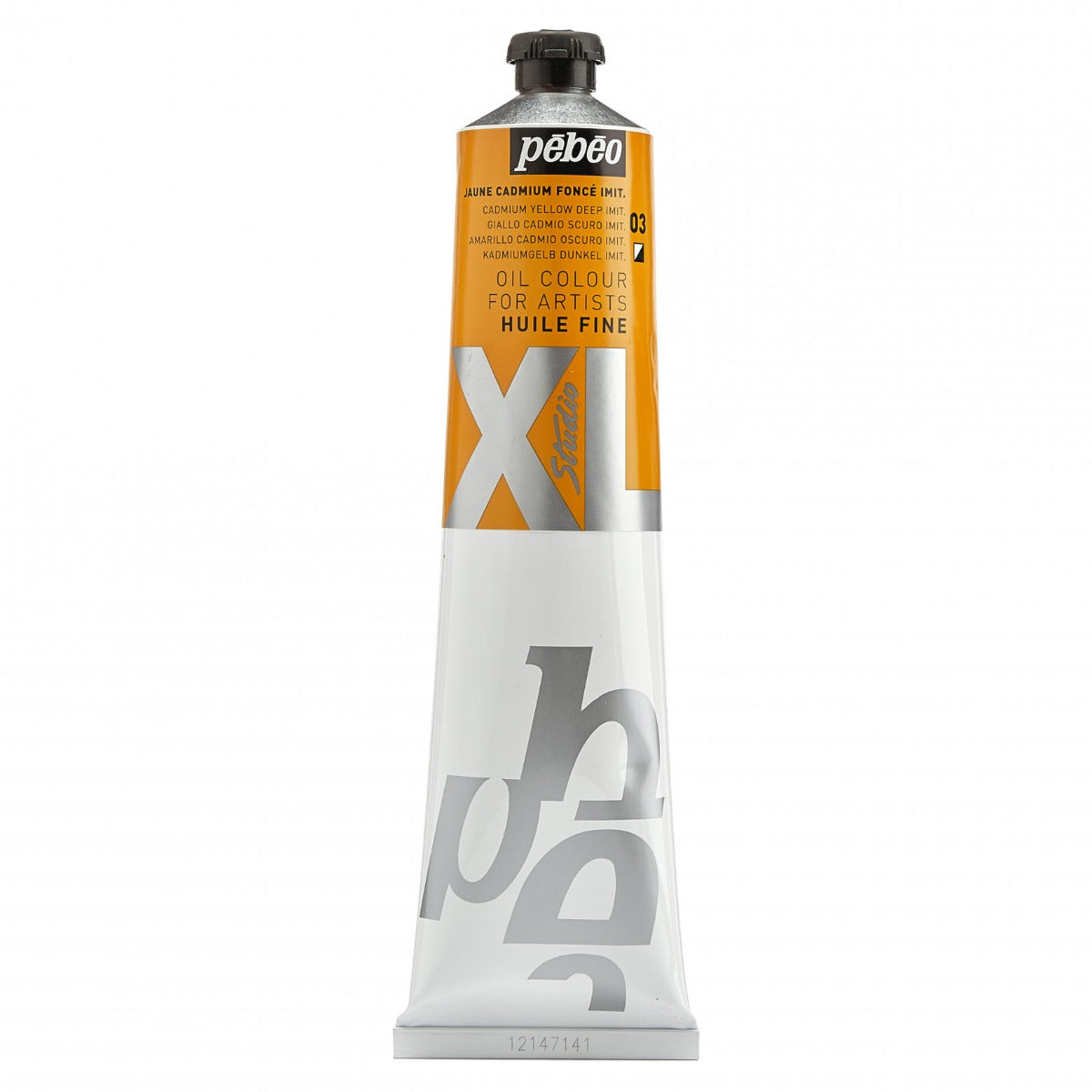 Pebeo Studio XL Ölfarbe 200 ml - 03 - Kadmiumgelb dunkel (Imitation)