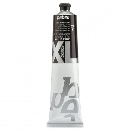 Pebeo Studio XL Ölfarbe 200 ml - 24 - Ivoorzwart imit