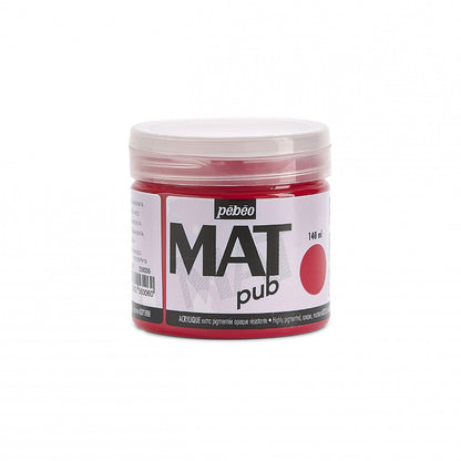 Pebeo Mat Pub Acrylfarbe 140 ml - Magenta