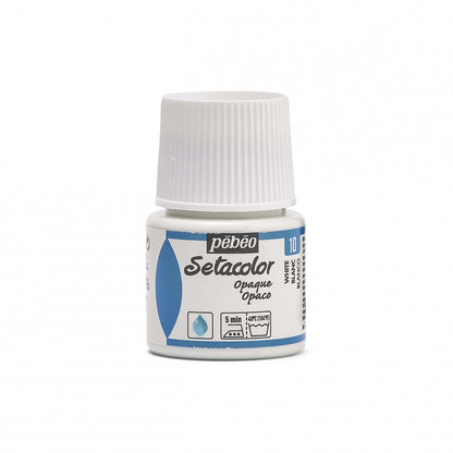 Pebeo Setacolor Opaque Textilfarbe 45 ml - 10 - Weiß