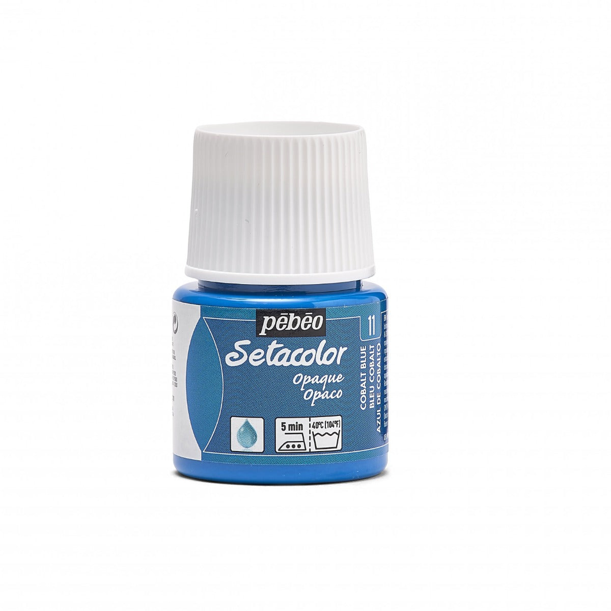 Pebeo Setacolor Opaque Textilfarbe 45 ml - 11 - Cobaltblauw