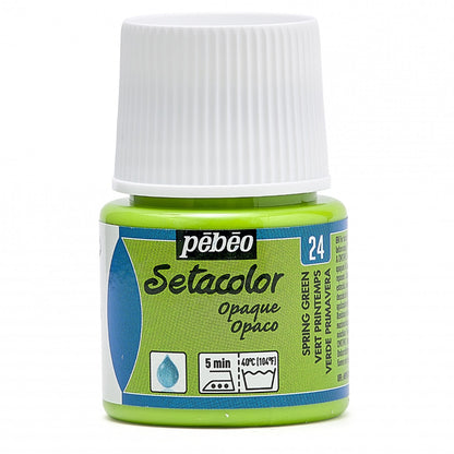 Pebeo Setacolor Opaque Textilfarbe 45 ml - 24 - Lentegroen