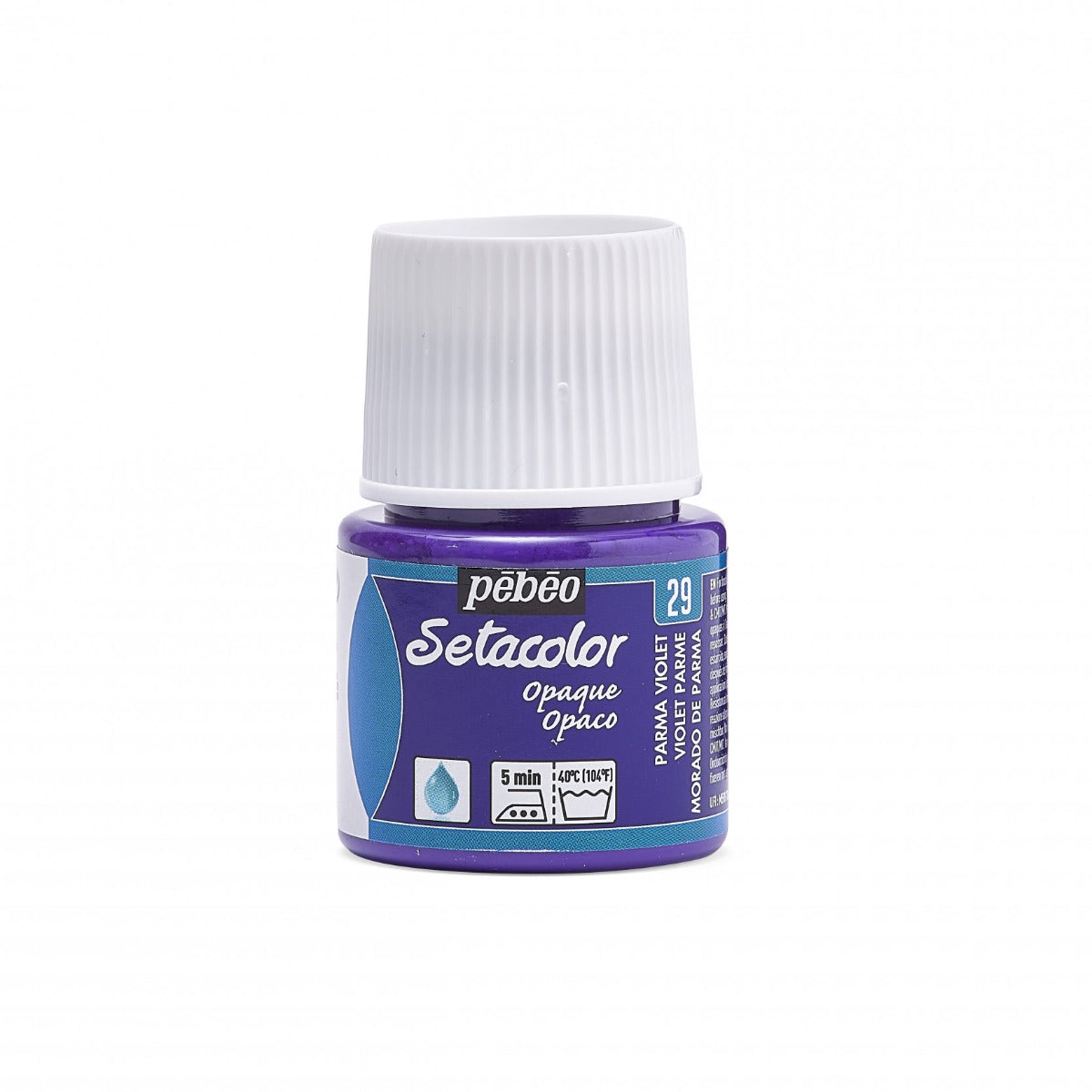 Pebeo Setacolor Opaque Textilfarbe 45 ml - 29 - Paarsviolet
