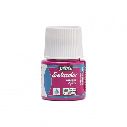 Pebeo Setacolor Opaque Textilfarbe 45 ml - 81 - Framboos