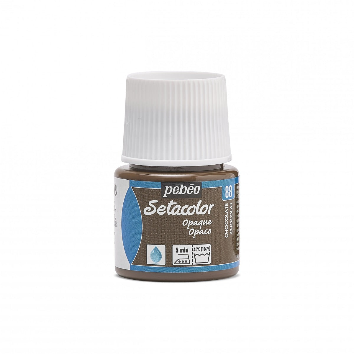 Pebeo Setacolor Opaque Textilfarbe 45 ml - 88 - Chocolade